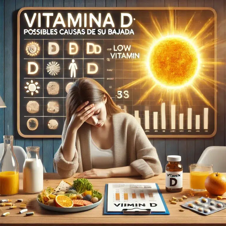 La bajada de vitamina D puede deberse a múltiples factores, desde el estilo de vida hasta condiciones médicas específicas. Identificar la causa principal es clave para tomar las medidas adecuadas, ya sea a través de la alimentación, la exposición solar o la suplementación.